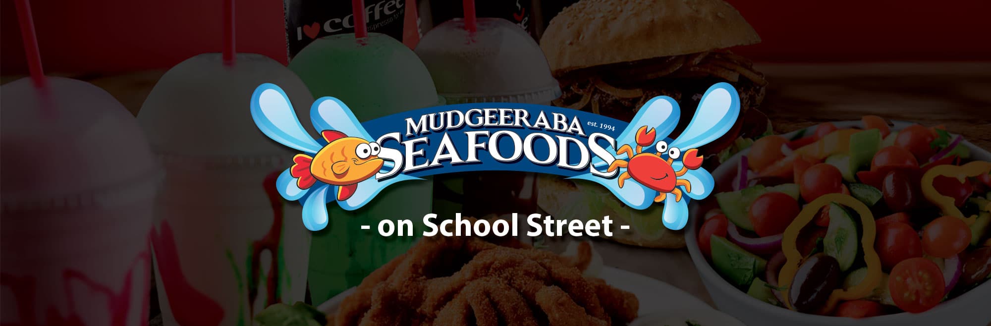 mudgeeraba seafoods logo fish and chips gold coast
